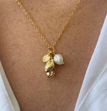 Load image into Gallery viewer, Seashells and Fresh Water Pearl Necklace
