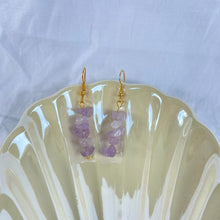 Load image into Gallery viewer, Stacked Natural Gemstone Earrings
